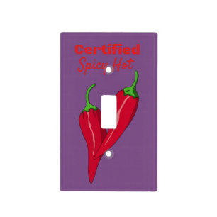 Certified Spicy Hot Thunder_Cove Light Switch Cover