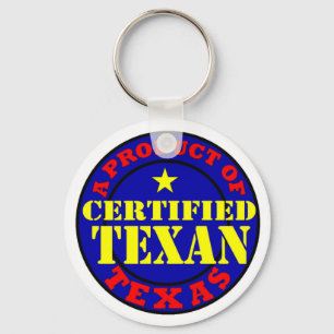 CERTIFIED TEXAN KEYCHAIN