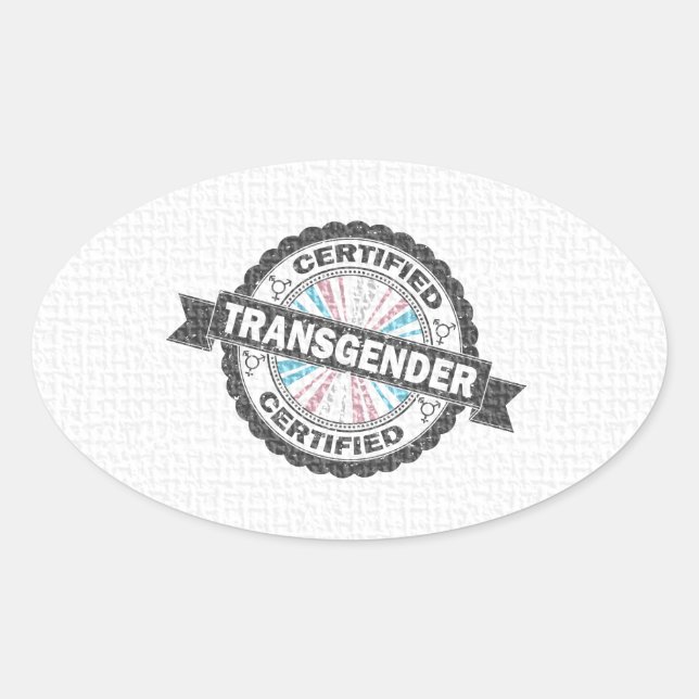 Certified Transgender Pride Seal of Approval  (Front)