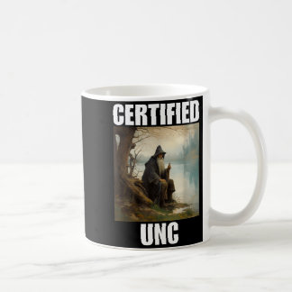 Certified unc status coffee mug