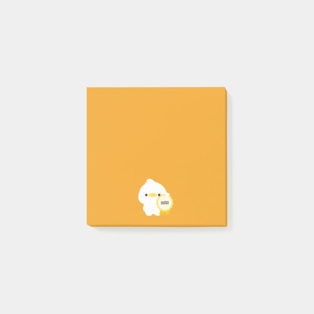 Certified Unhinged Duck Post-it Notes (Front)