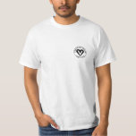 Certified Vegan Cotton Shirt W/ Vegan On Back at Zazzle