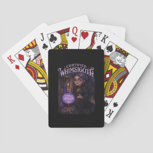 Certified Whimsigoth Witch Broom Closet Classic Poker Cards