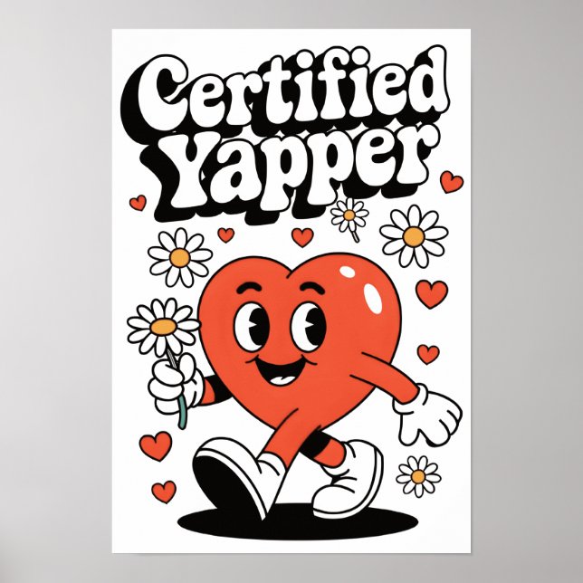 Certified Yapper Poster (Front)