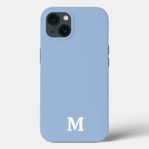 Cerulean blue Solid Color iPhone 13 Case