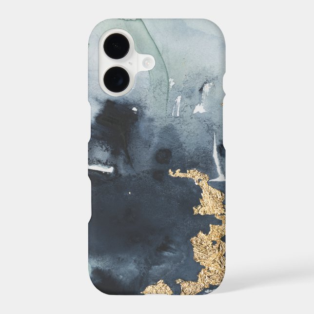 Cerulean & Gold Iphone Case (Back)