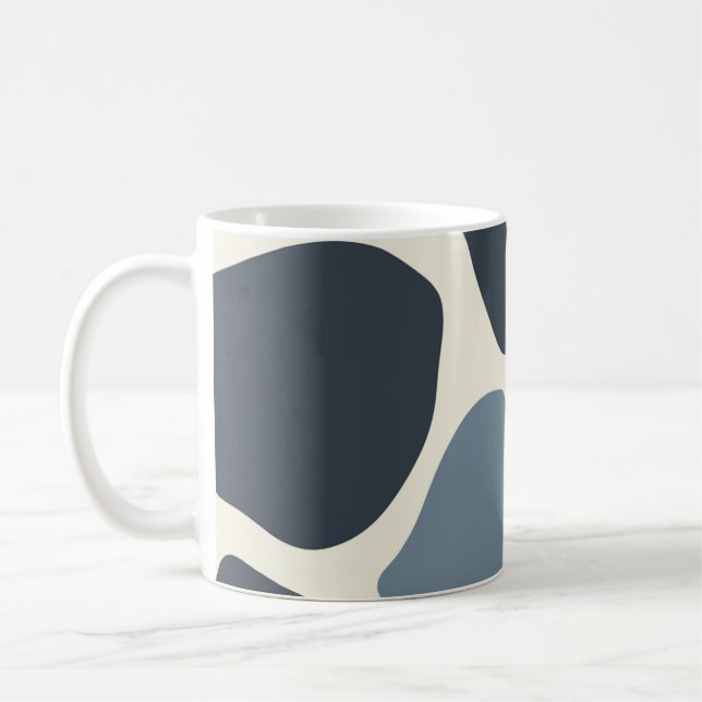Cerulean mist blue mug (Left)