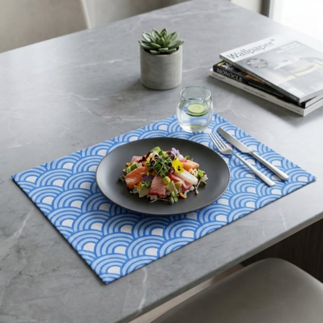 Cerulean Scales Cloth Placemat (Creator Uploaded)