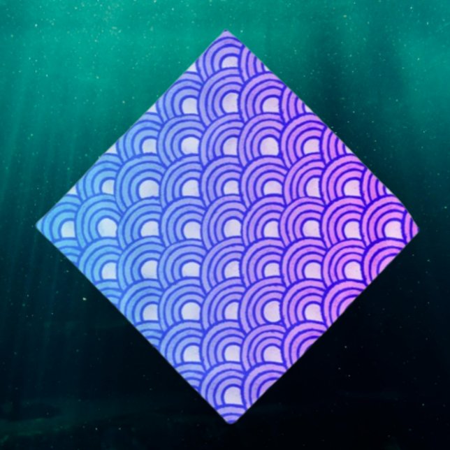 Cerulean Scales Gradient Bandana (Creator Uploaded)