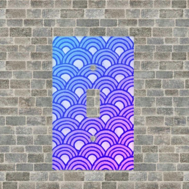 Cerulean Scales Gradient Light Switch Cover (Creator Uploaded)
