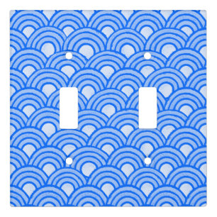 Cerulean Scales Light Switch Cover