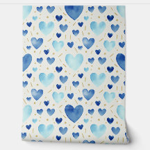Cerulean Sparkle & Azure Hearts