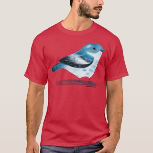 Cerulean Warbler Bird T_Shirt