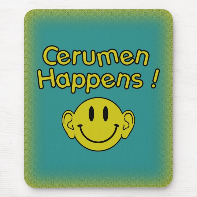 Cerumen does happen mouse pad (Front)