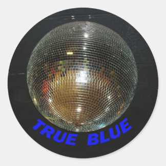 Cervantes DiscoBall Classic Round Sticker