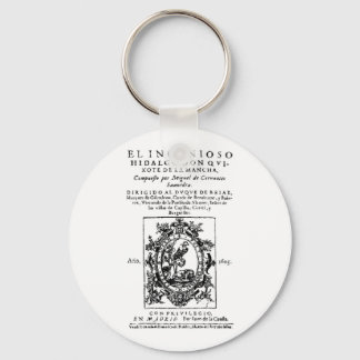 Cervantes -- Don Quixote De La Mancha Keychain