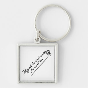 Cervantes Signature Keychain
