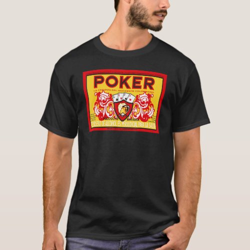 Cerveza Poker Colombia From Medellin To All Colonb T_Shirt