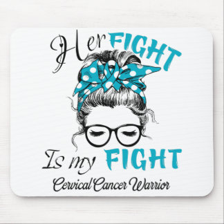 Cervical Cancer Awareness Month Ribbon Gifts Mouse Pad