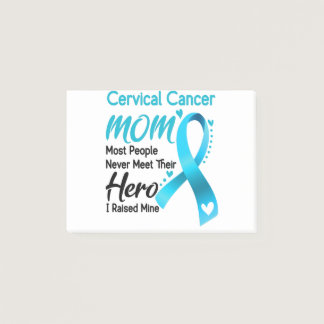 Cervical Cancer Awareness Month Ribbon Gifts Post-it Notes