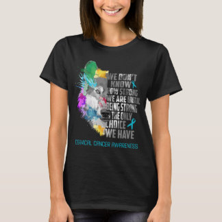 Cervical Cancer Awareness Ribbon Support Gifts T-Shirt