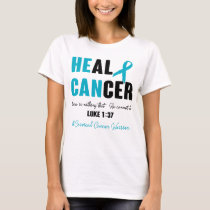 Cervical Cancer Awareness Ribbon Support Gifts T-Shirt