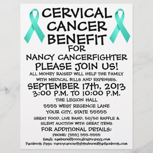 Cervical Cancer Benefit Flyer