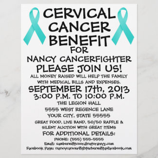 Cervical Cancer Benefit Flyer