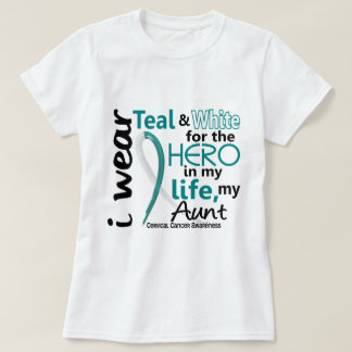 Cervical Cancer For My Hero My Aunt 2 T-Shirt