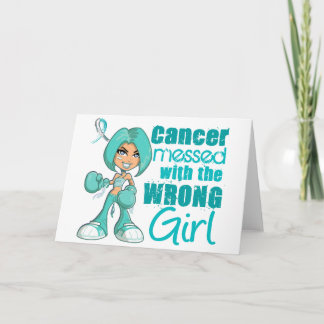 Cervical Cancer Messed With Wrong Girl Card