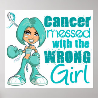 Cervical Cancer Messed With Wrong Girl Poster