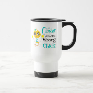 Cervical Cancer Picked The Wrong Chick Travel Mug