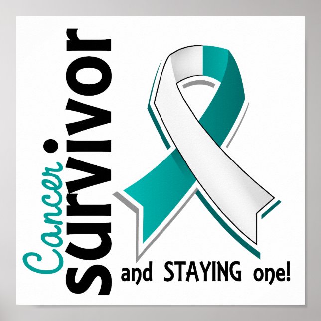 Cervical Cancer Survivor 19 Poster (Front)