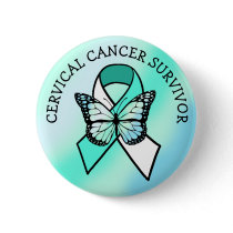 Cervical Cancer Survivor Button