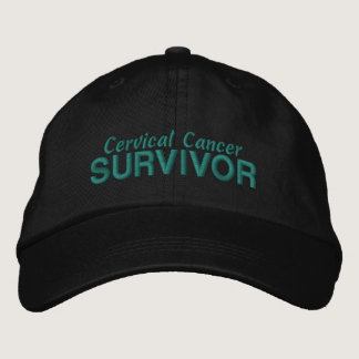Cervical Cancer Survivor Embroidered Baseball Hat