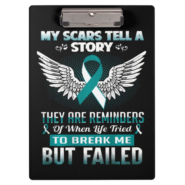 Cervical Cancer Women Clipboard (Front)