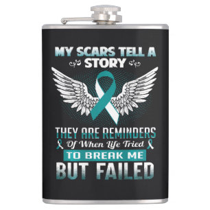 Cervical Cancer Women Flask