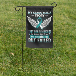 Cervical Cancer Women Garden Flag