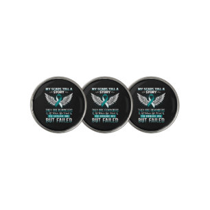 Cervical Cancer Women Golf Ball Marker