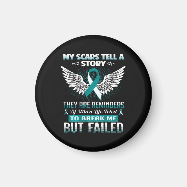 Cervical Cancer Women Magnet (Front)