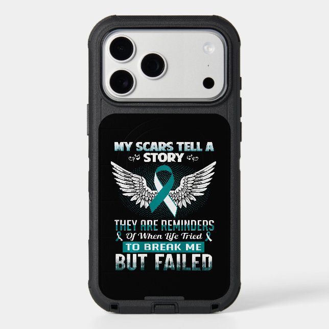 Cervical Cancer Women Otterbox iPhone Case (Back)