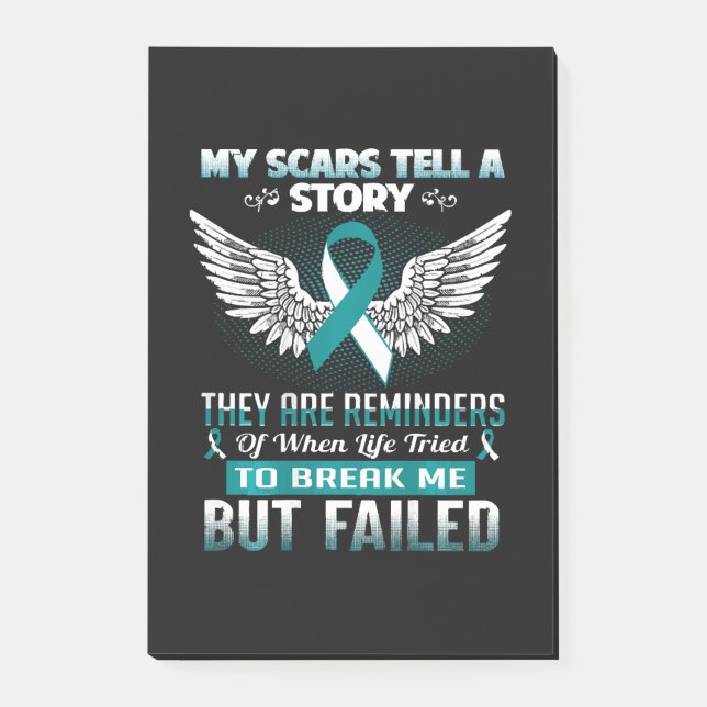 Cervical Cancer Women Post-it Notes (Front)