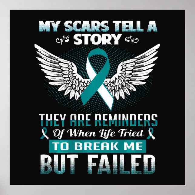 Cervical Cancer Women Poster (Front)