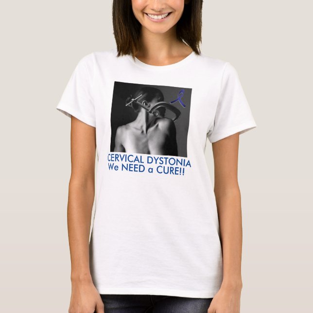 Cervical Dystonia Awareness Shirt (Front)