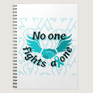 Cervical/Ovarian Cancer  Spiral Photo Notebook