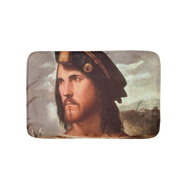 Cesare Borgia  Duke of Valencia Bathroom Mat (Front)