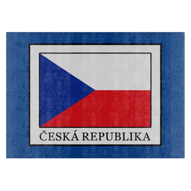 Ceska Republika Cutting Board (Front)