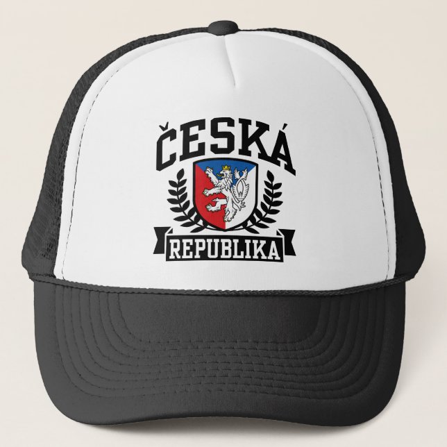 Ceska Republika Trucker Hat (Front)
