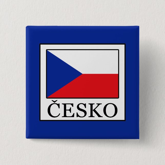 Česko Button (Front)
