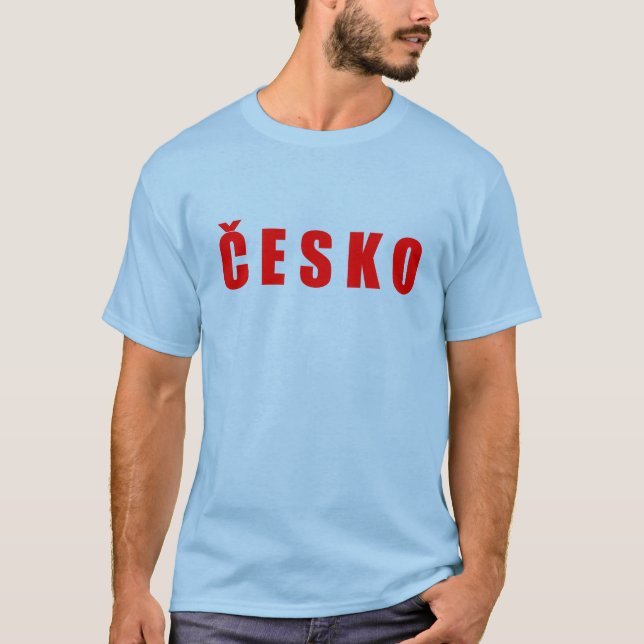 Cesko Czech Republic T-Shirt (Front)